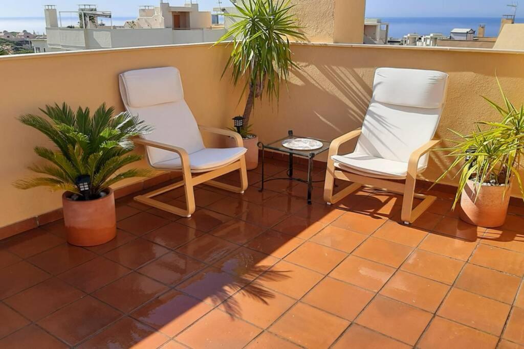 Atico Con Terraza Abierta/Open Terrace Apartment Mijas Exteriör bild